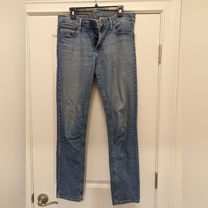 Mott & Bow light wash boyfriend jeans